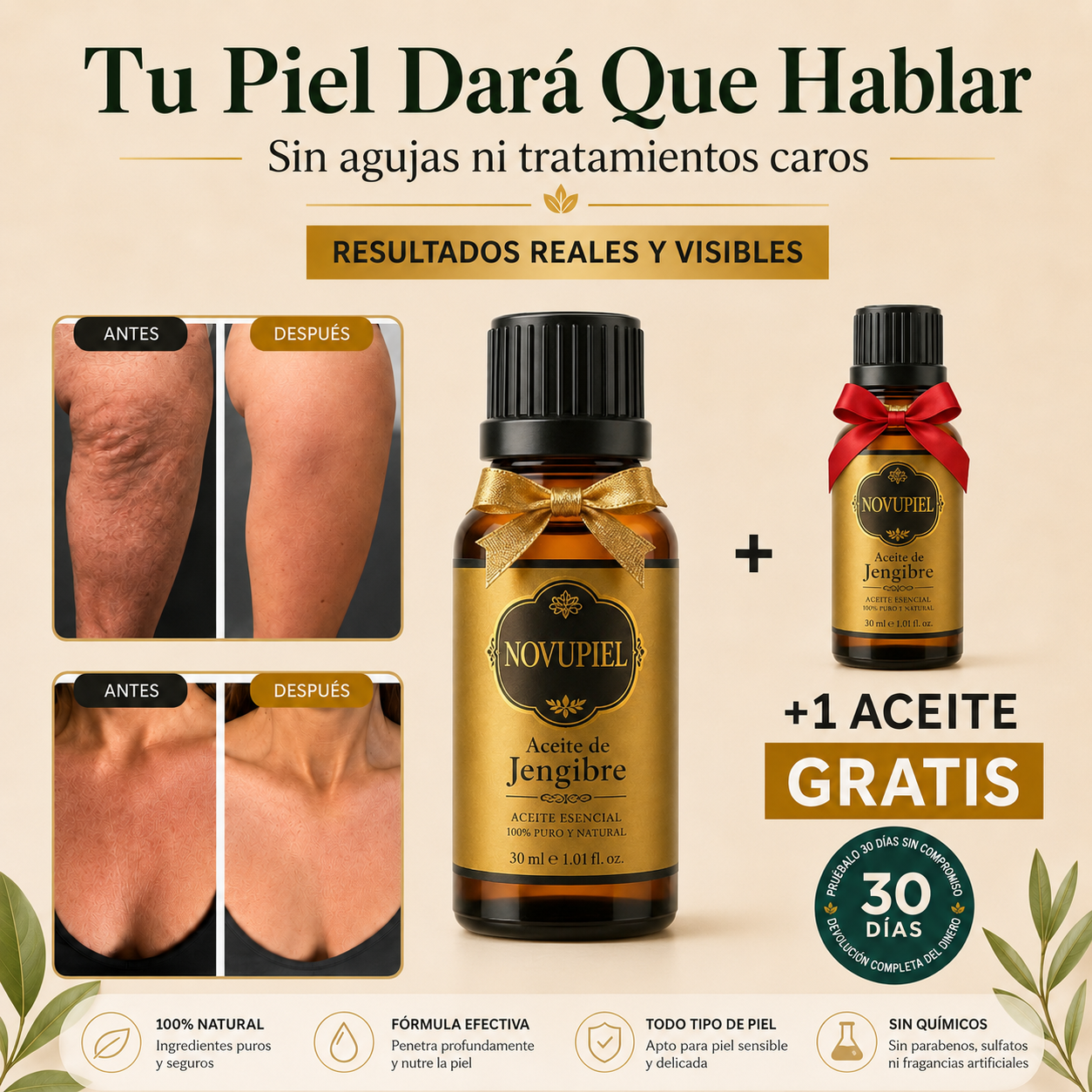 Aceite Esencial de Jengibre · Bienestar & Circulación