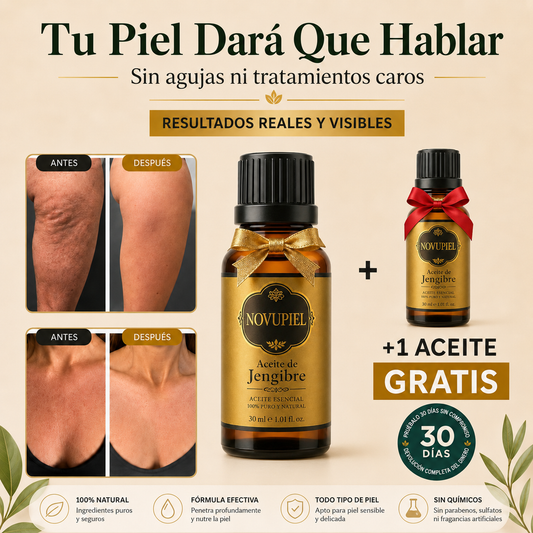 Aceite Esencial de Jengibre · Bienestar & Circulación